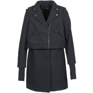New ELEVEN PARIS Wool 2 in 1 Coat